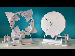 The Exploding Circle - Fully 3D Printed Mechanical Sculpture