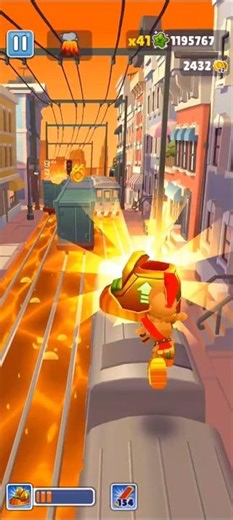 Subway Surfers Lava Event 🔥 Extreme Run on Fire Tracks | High Score Challenge #shorts#subwaysurfers