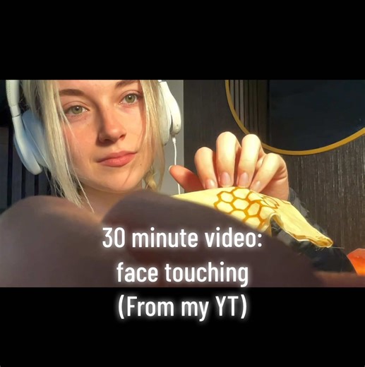 Relaxing ASMR: 30 Minute Face Tracing and Touching