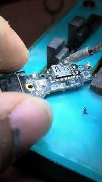 How to replace Realme C3 USB charging port #phonerepairs