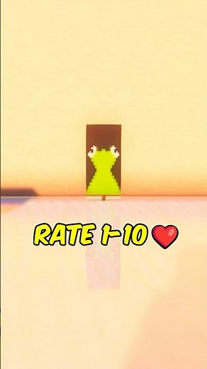 Minecraft Kermit The Frog Banner🐸😱 #shorts #minecraft