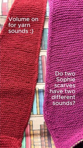 Side-by-side Sophie scarf sound ⭒ ASMR