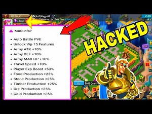 Lords Mobile - Mod Apk 🤡 Unlimited GEMS | Free Army | Free Traning Speed Latest 2025 #lordsmobile