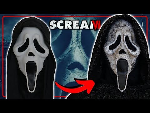 SCREAM VI- Custom Weathered Ghostface Mask