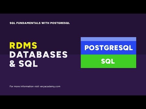 RDMS, Databases and SQL | SQL Fundamentals with PostgreSQL
