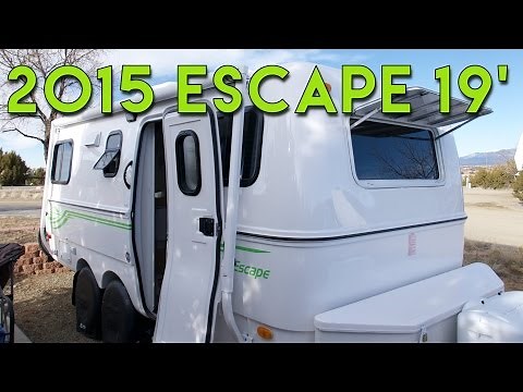 2015 Escape 19 Tour - Fiberglass Travel Trailer FT
