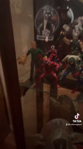 Colton’s action figures