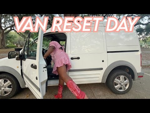 Realistic Van Life Reset Day | Cleaning, Laundry + Getting My Life Together