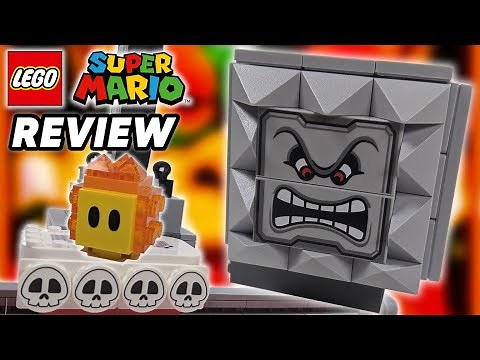 REVIEW: LEGO Super Mario Thwomp Drop Expansion Set 71376