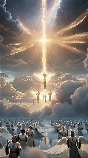 The Son of Man Is Coming ✨ | Matthew 24:30 | Power & Great Glory #bibleverse #jesuschrist #shorts