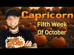 Capricorn | They Want Closure | October Week 5