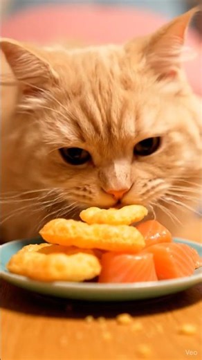 ✨ ASMR Cat Eating crispy food | #asmr #asmrcat #relaxingsounds