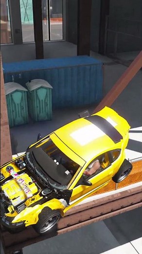 GTA 5 Collision Force Physics Cars 🚘🔥