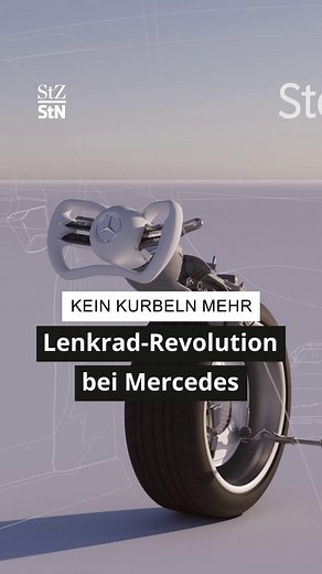 Mercedes-Benz revolutioniert das Lenkrad! Als erster deutscher Hersteller führt Mercedes im überarbeiteten Mercedes EQS serienmäßig die Technologie Steer-by-Wire ein. Dabei entfällt die mechanische Verbindung zwischen Lenksäule und Lenkgetriebe vollständig. Stattdessen wird der Lenkwunsch des Fahrers über elektrische Signale – also „by wire“ – direkt an die Räder übertragen. Was haltet Ihr vom neuen Lenkrad? 🚗 #mercedes-benz #lenkrad #revolution