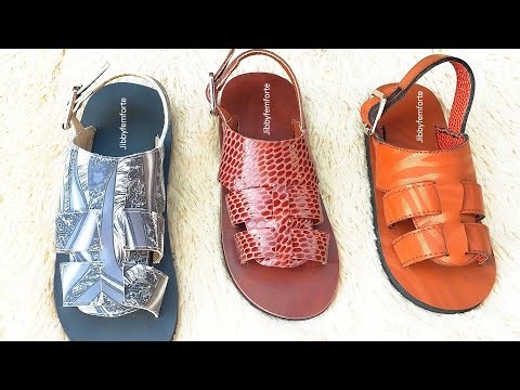DIY SHOEMAKING AT HOME: CREATE BOYS SANDALS WITH ME
