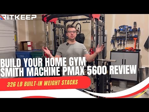 Unboxing and Reviewing the Ultimate Smith Machine | RitKeep PMAX 5600 Full Home Gym Setup