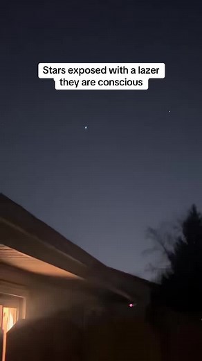 Local stars inside the Firmament react to lazer pointer and move aroubd change colors or frequency