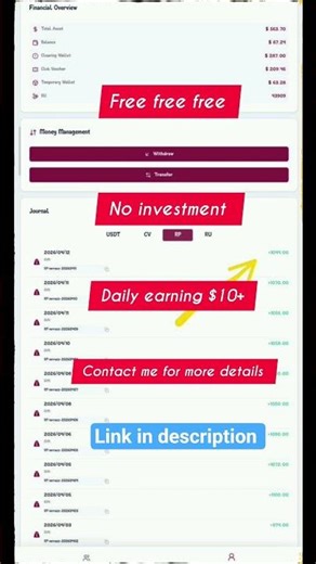 free mein online earning daily 10$