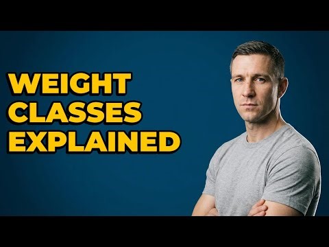 How Are Weight Categories Defined For Fighting?