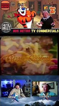 PART 2 - 1980s when TV screens were alive with iconic food commercials!