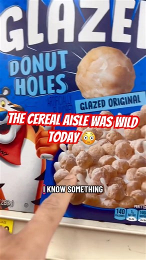 The cereal aisle was wild today 😳 #cereal #comedy