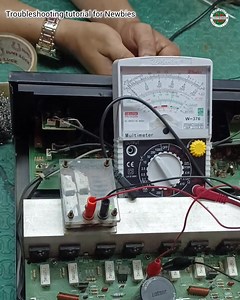 198K views · 5.1K reactions | Intended for beginners troubleshooting of integrated Power Amplifier #electronics #troubleshooting #tutorial #training | Difficulty in Electronics | Facebook