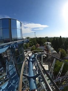 1.3M views · 812 reactions | Have you ridden Euro-Mir at Europa Park? It's such a funky and cool roller coaster! | Theme Park Review | Facebook