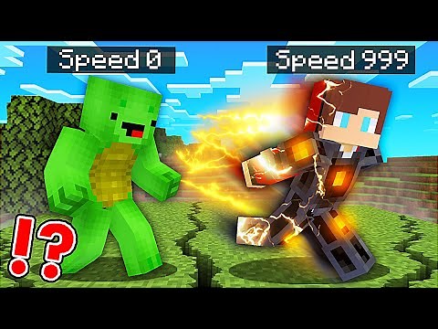 JJ and Mikey OVERPOWERED Speedrunner VS Hunter in Minecraft - Maizen