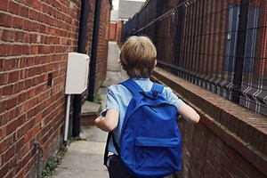 What age can a child walk to school on their own?