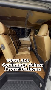 1.6K reactions · 90 shares | COMMUTER DELUXE VIP OVERALL SEAT...