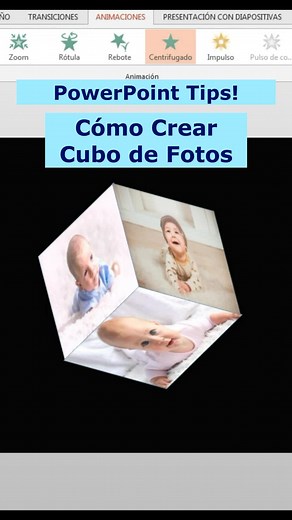 Cómo Crear un Cubo de Fotos en PowerPoint