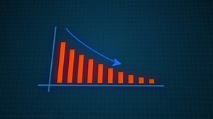 Animation Footage Graph Showing Fluctuate Downward Stock Footage Video (100% Royalty-free) 1097349233 | Shutterstock