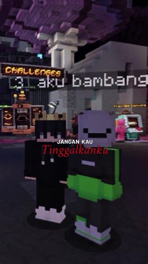 Sobat kau kemana ayok kita Mabar lagi🥺(walaupun aku udah diban di the hive🥹)#minecraft#short#sahabat