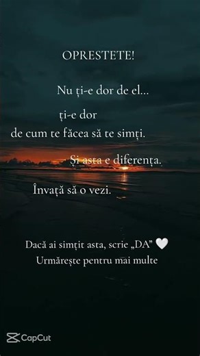 Nu ți-e dor de el… ci de cum te făcea să te simți”