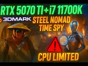 Test 3DMark Steel Nomad & Time Spy – RTX 5070 Ti + i7 11700K