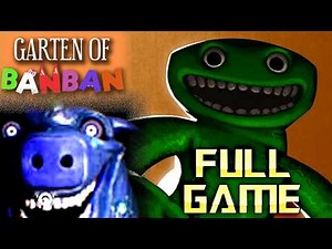 GARTEN OF BANBAN 1 UPDATED | Full Game 4K Walkthrough | No Commentary