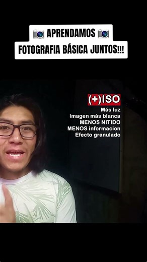 ¿Cómo utilizar el ISO en fotografía? #fotografia #aprendiendo #photography #photo #tutorial #shorts