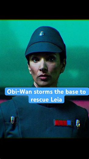 Obi-Wan storms the base to rescue Leia#foryou #series #shorts ##themandalorian