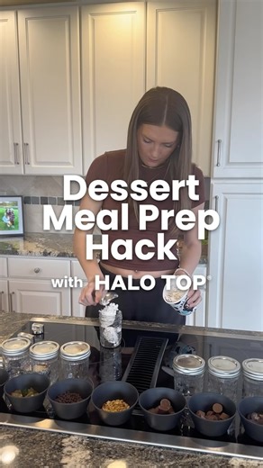You’ve heard of meal prepping; now get ready for dessert-prepping, where ready-to-eat sweet treats are on hand at all times. 🙌 | Halo Top Creamery