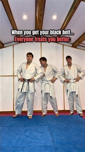 When you get your black belt…
