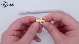 TUOLNK SMA to SMB Adapter SMB Female to SMA Female Coax Connector for Coaxial Cable Radio Antenna 2pcs