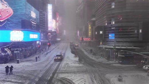 A major Nor'easter has prompted blizzard warnings in New York, causing significant travel disruptions before moving on to impact Atlantic Canada. Stay up-to-date with the latest: https://ow.ly/XzOV50YkwyP | The Weather Network