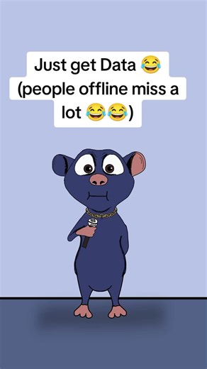 Just get data 😂 (People offline miss alot 😂😂) #funny #goviral #proverbs #relatable #fyp