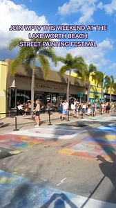 The annual Lake Worth Beach Street Painting Festival is back. Downtown Lake Worth Beach will be teeming with artists decorating the street with amazing chalk art. Stop by the WPTV booth to meet WPTV personalities and play to win prizes! See you there this weekend, Saturday and Sunday! | WPTV