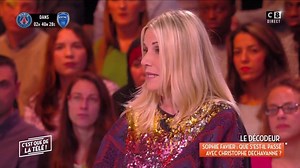 Sophie Favier réagit au passage de Christophe Dechavanne dans Salut les Terriens | C8