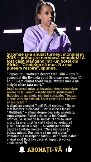 STROMAE: Geniul belgian care a făcut prăbușire nervoasă pe scenă