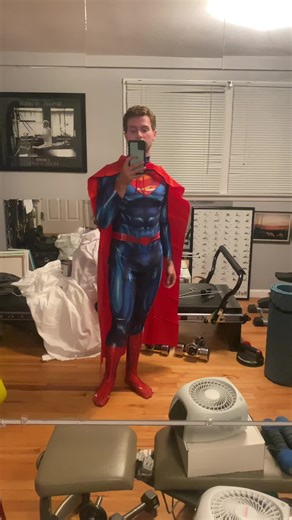 My first cosplay outfit lol #superman #cosplay #gay #foryoupage #boyfriendkinks #fyp