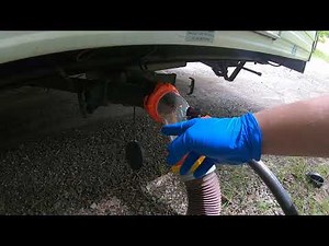 Rhino Blaster RV tank clean out elbow review, black tank clean