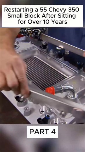 millicentwatson19682 on Instagram: "Restarting a 55 Chevy 350 Small Block After Sitting for Over 10 Years"