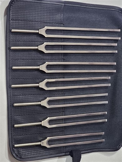 Charka Large Tuning Forks Stainless Steel Set - Etsy